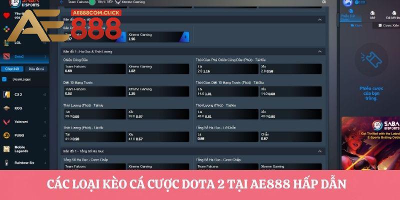 Tổng hợp các mẹo soi kèo cá cược Dota 2 tại AE888