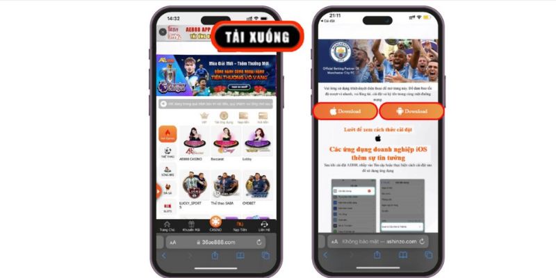 6 bước tải app AE888 đơn giản và nhanh chóng trên Android cho tân binh