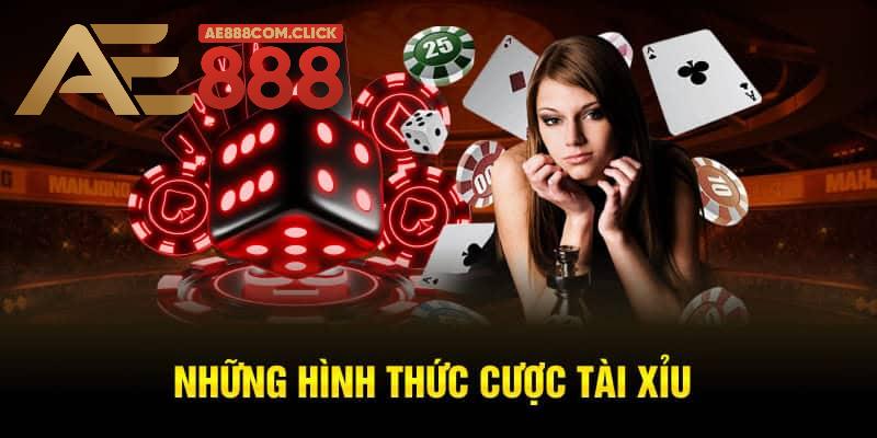 Khám phá các hình thức chơi tài xỉu AE888 thịnh hành nhất năm 2024